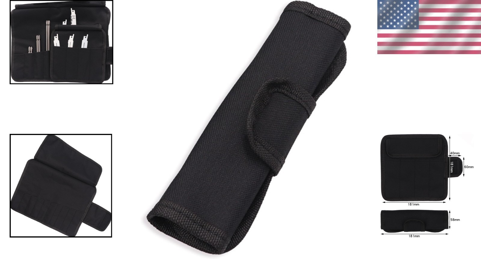 Durable Portable Oxford Cloth Tool Storage Bag – Organize Tools Effortlessly
