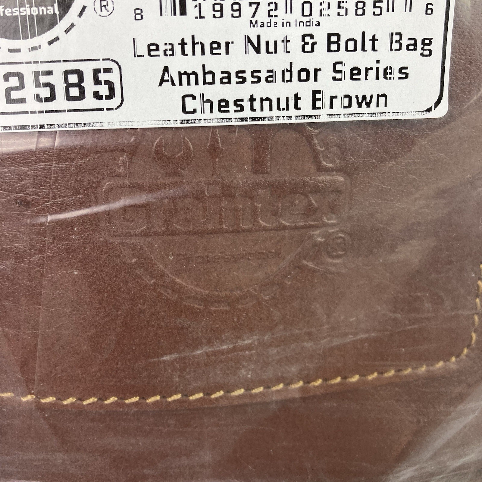 Graintex AS2585 Nut & Bolt Bag Ambassador Series Top Grain Leather