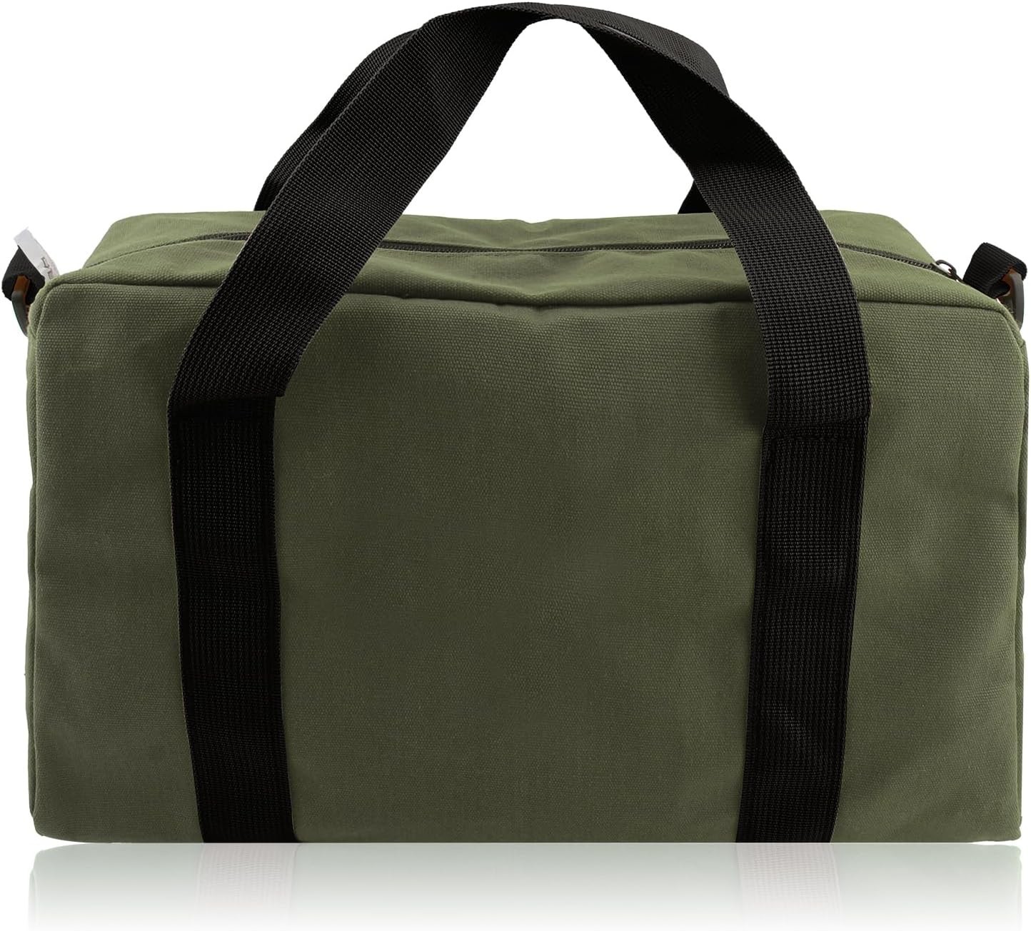Durable 14-Inch Canvas Tool Organizer – Perfect for Home & Travel, Army Green