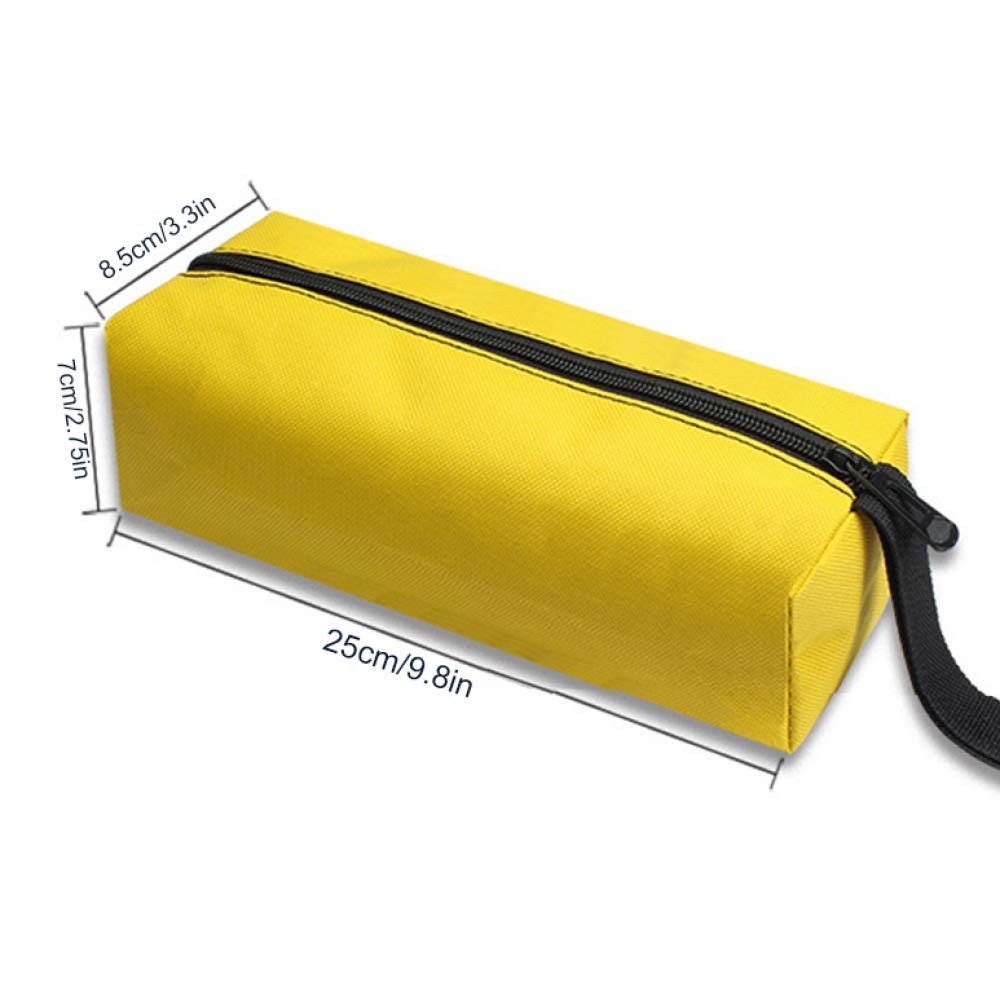 Waterproof zipper tool bags heavy duty canvas pouches for small tools screws …