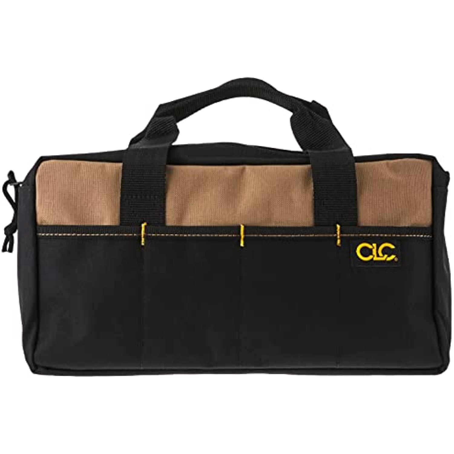 Custom Leathercraft 1116 14 Inch Standard Tool Tote Bag, 16 Pocket
