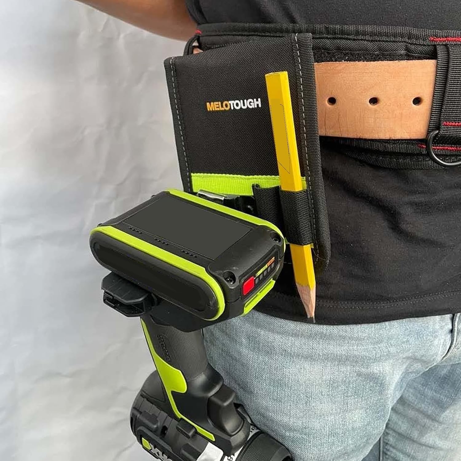 MELOTOUGH Tool Belt Holder Tape Measure Clip Hammer Holder