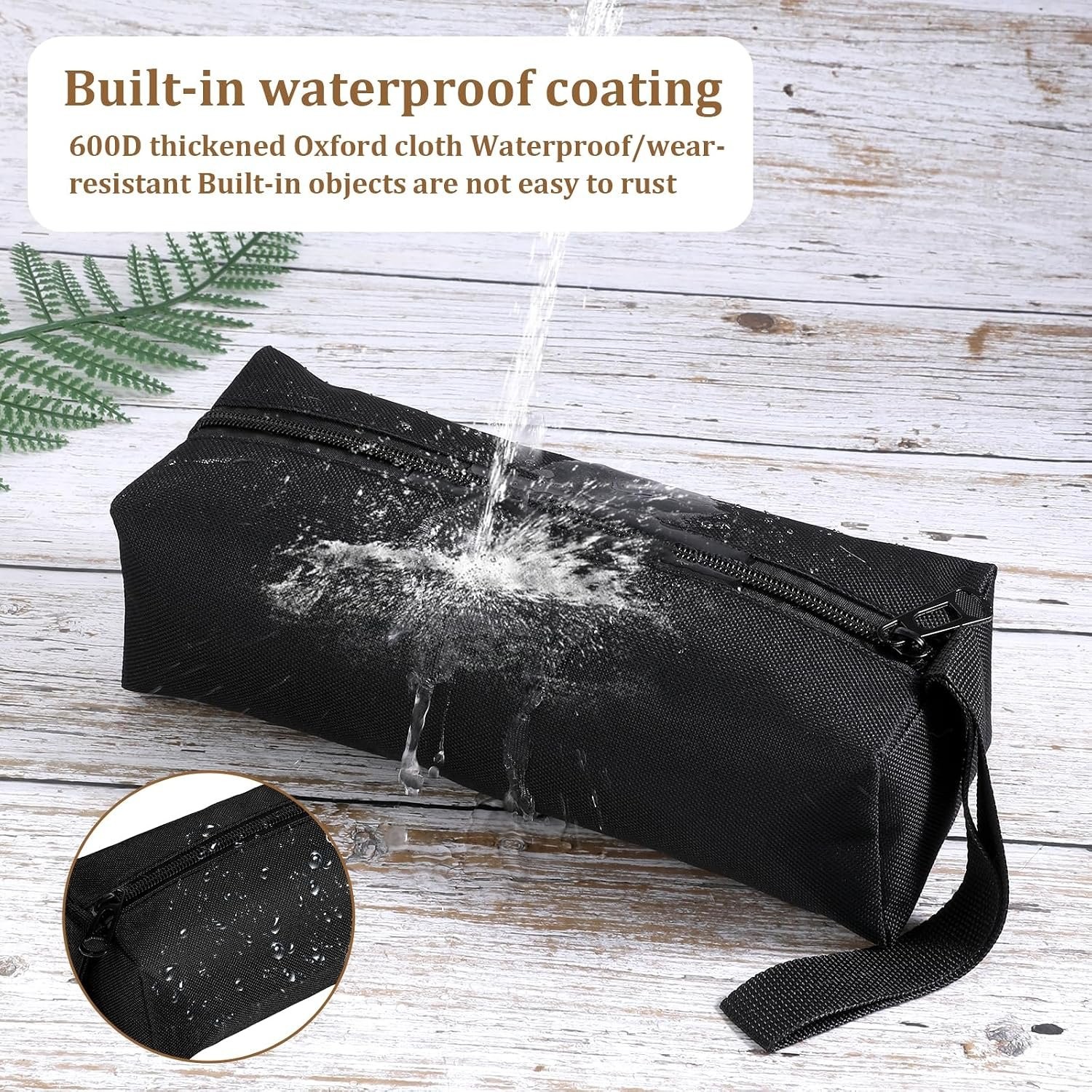 Durable Polyester Tool Pouch with Zipper for Easy Storage and Access