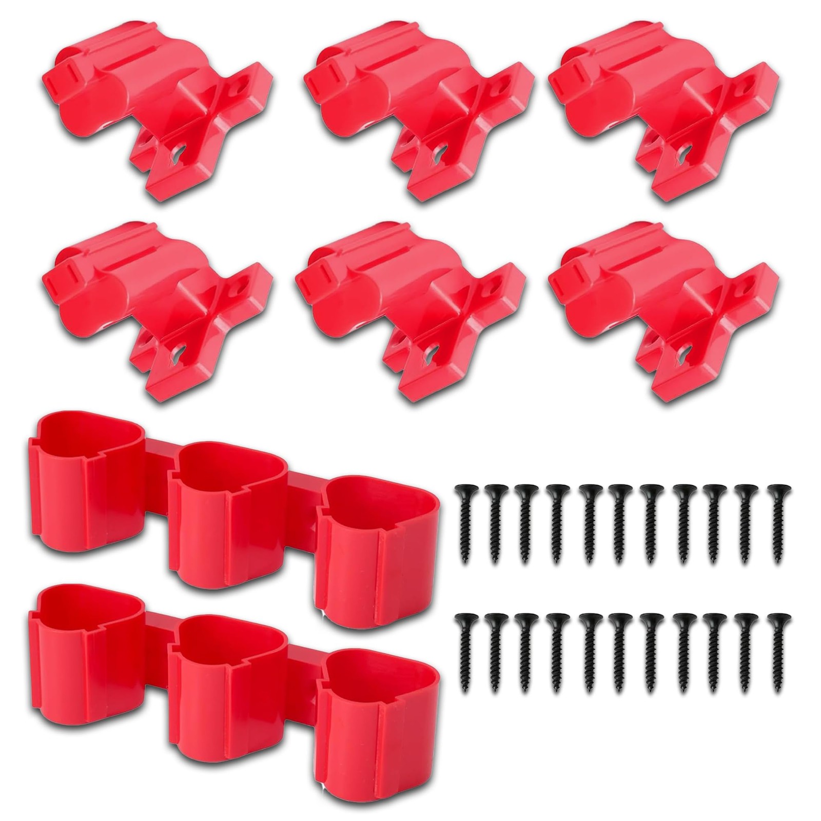 Tool Holders and Battery Holder Wall Mount for Milwaukee M12 12V Tools – All-…