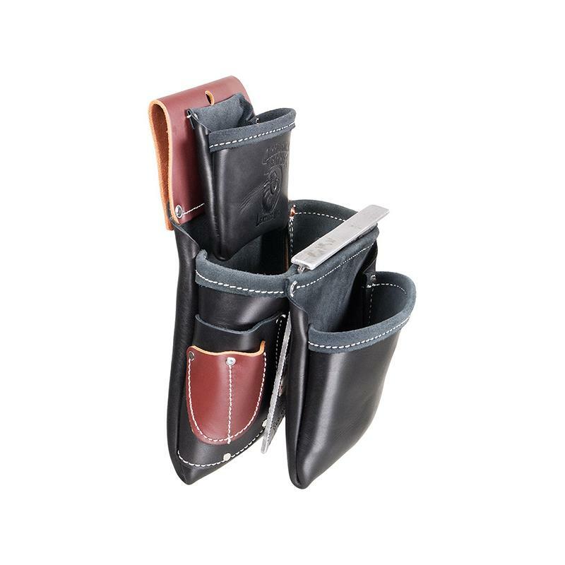 Occidental Leather B5060 3 Pouch Pro Fastener Bag – Black