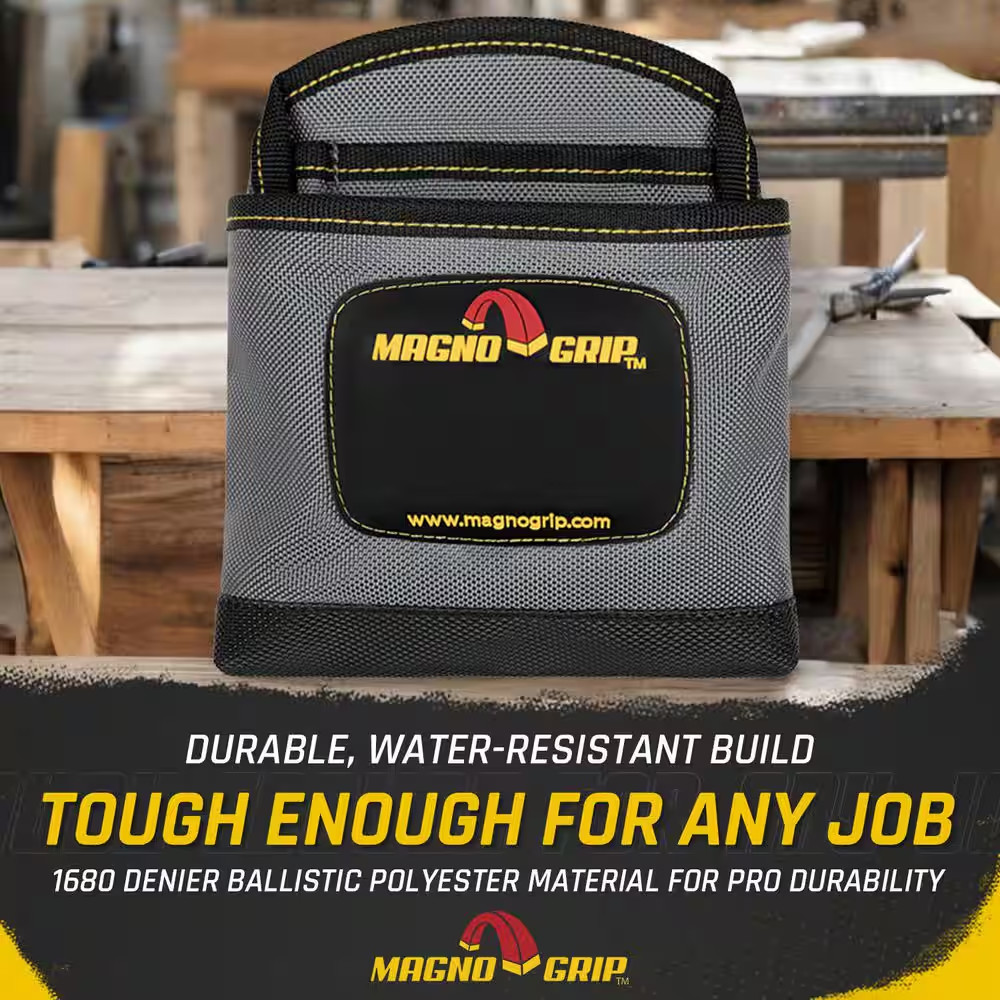 6.5 In. Platinum Pro Magnetic Clip-On Nail Utility Pouch