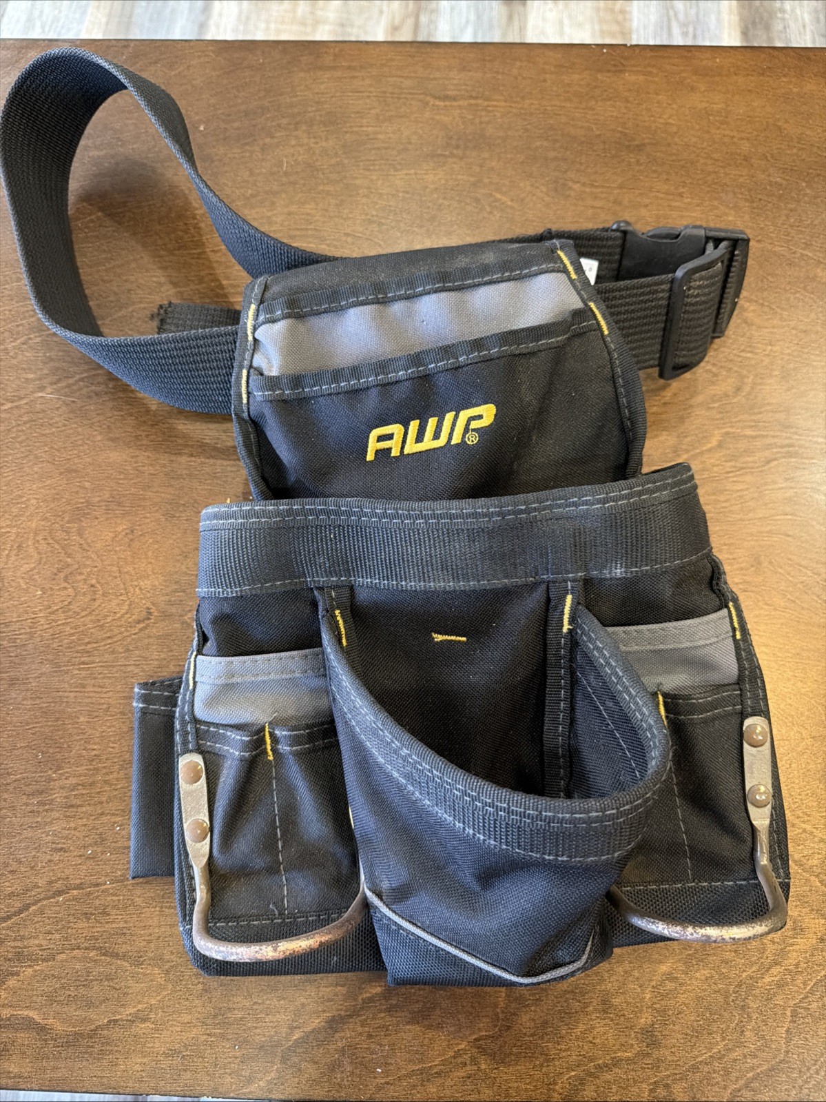 AWP General Construction Carpenter Tool 2 Hooks Tool Belt CB