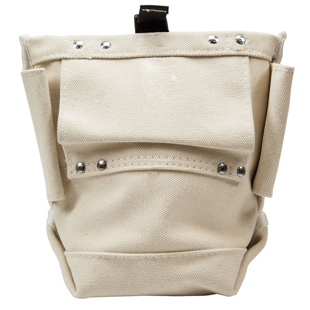 Klein Tools 5416OCTO Tool Bag, Bull-Pin & Bolt Pouch, Loop Connect, 5 x 5 x 9 in