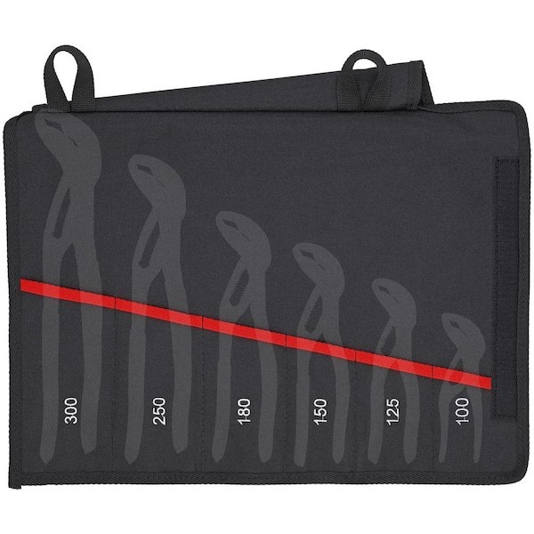 Knipex 00 19 55 S5 LE 6 Pocket Roll-Up Tool Bag-Cobra, Empty
