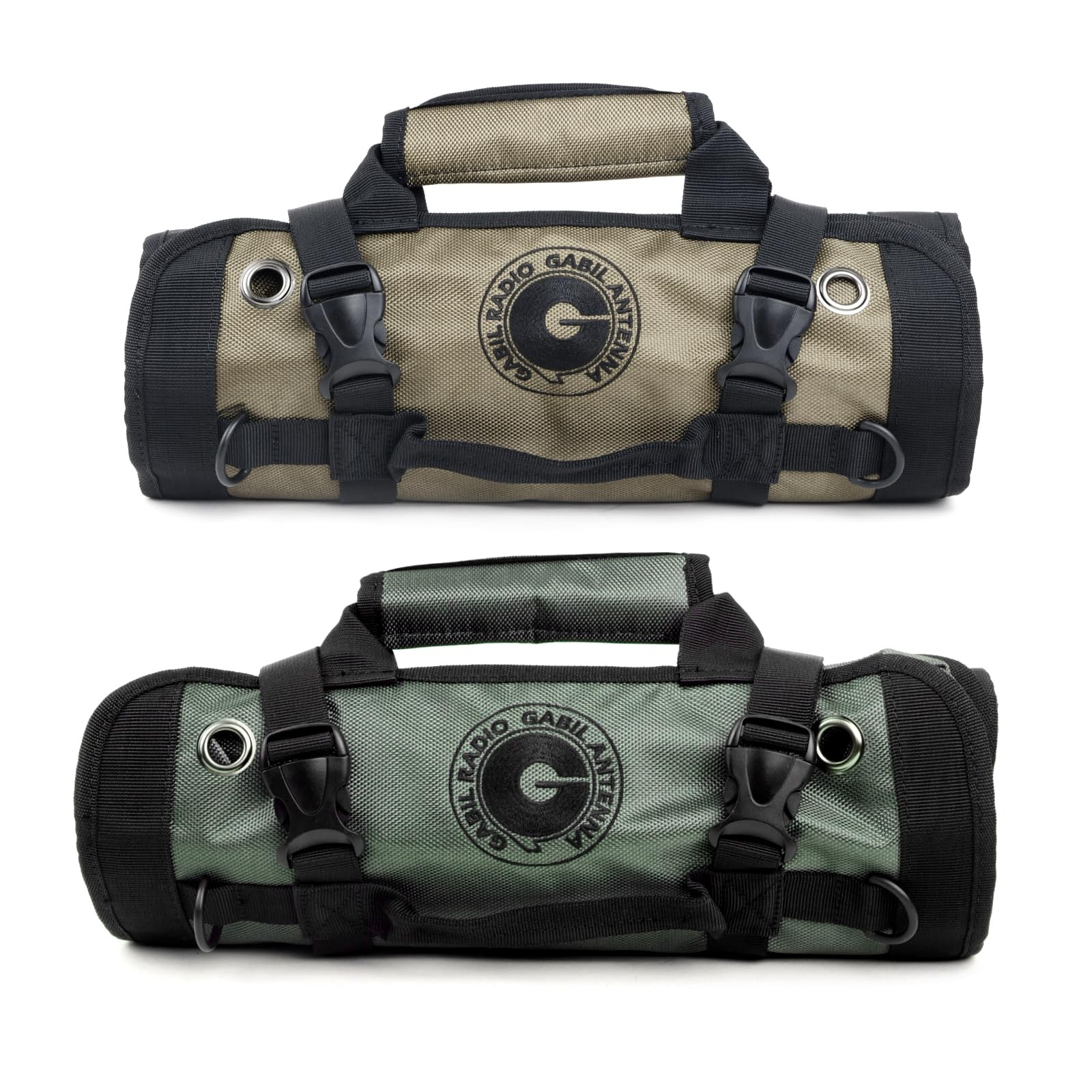 Gabil Antenna Roll Bag For Ham Radio Gr-Arb01 Army Green 1680D Water-Resistant