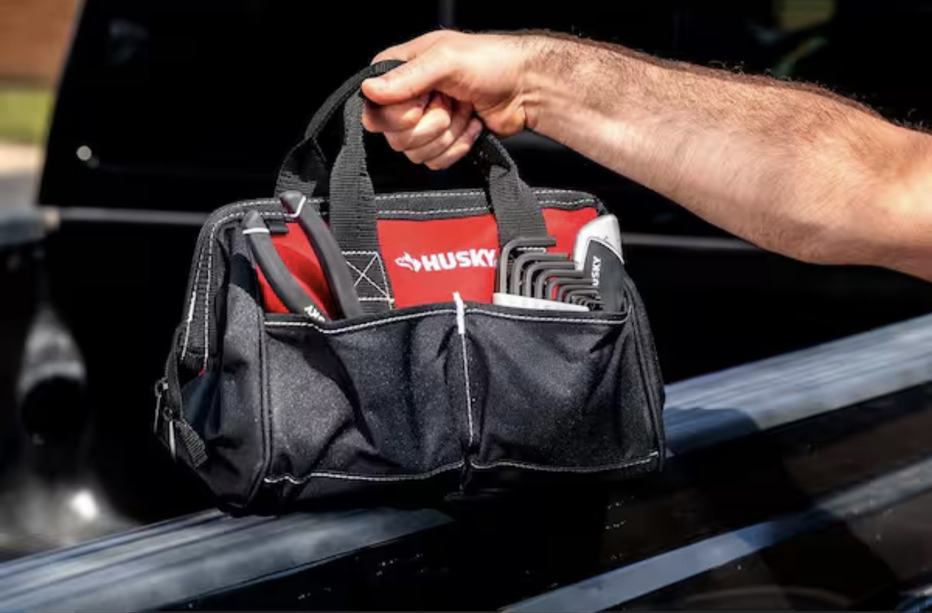 Husky 18 in., 15 in. and 12 in. Tool Bag Combo # HD60258A-TH-FD
