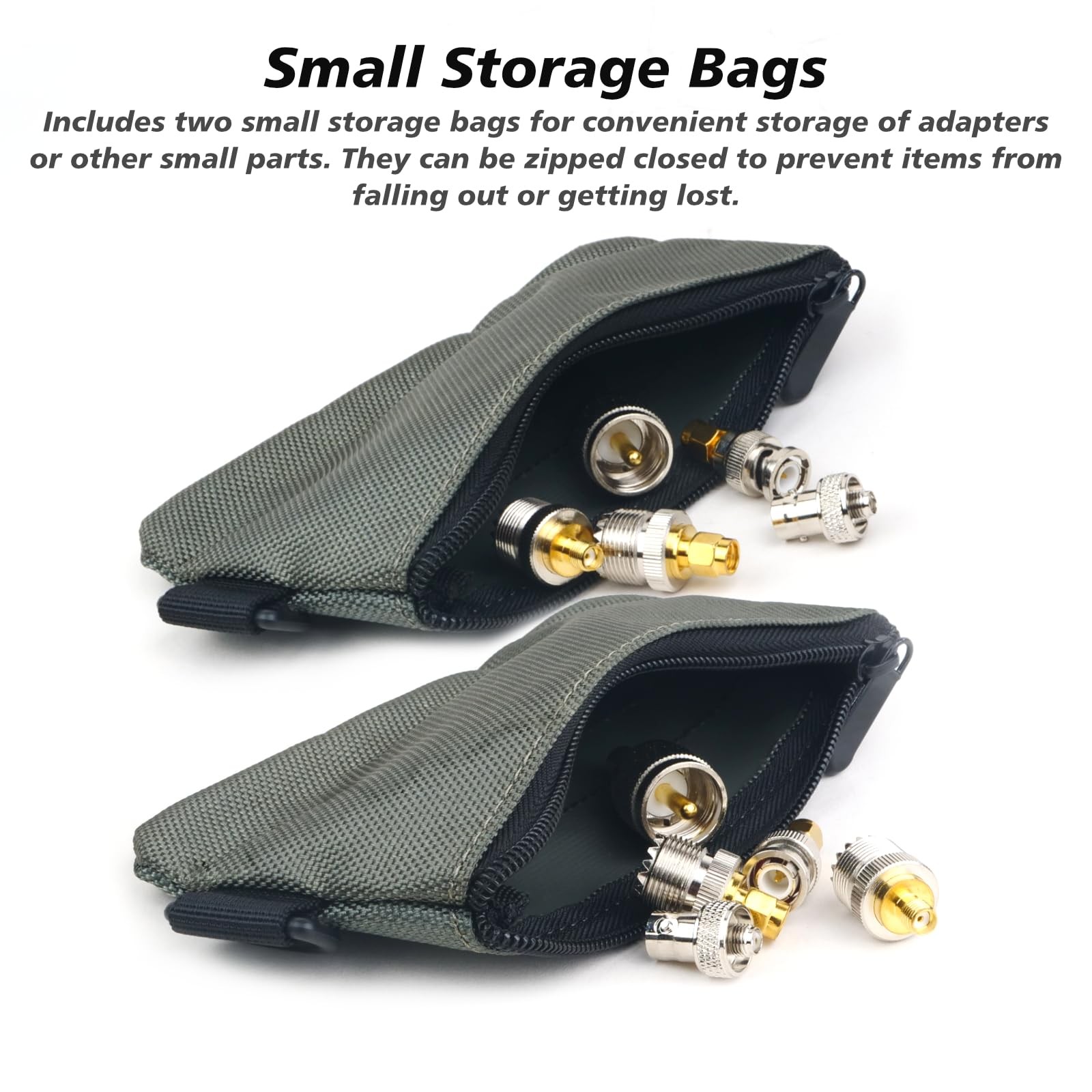 Gabil Antenna Roll Bag For Ham Radio Gr-Arb01 Army Green 1680D Water-Resistant