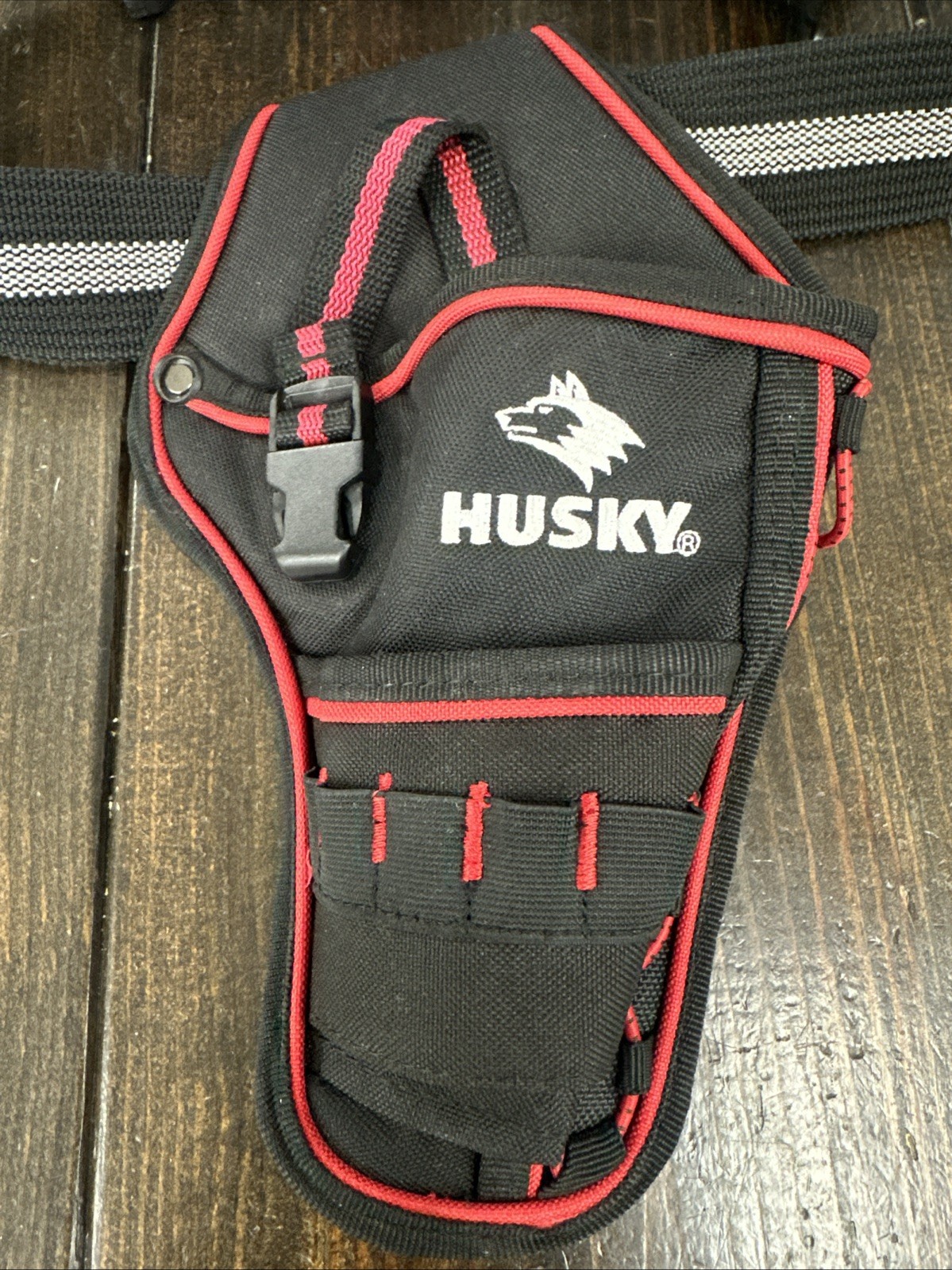 Husky Drill Holster #892-275 Pro Grade Plus Heavy Duty Tool Belt XL