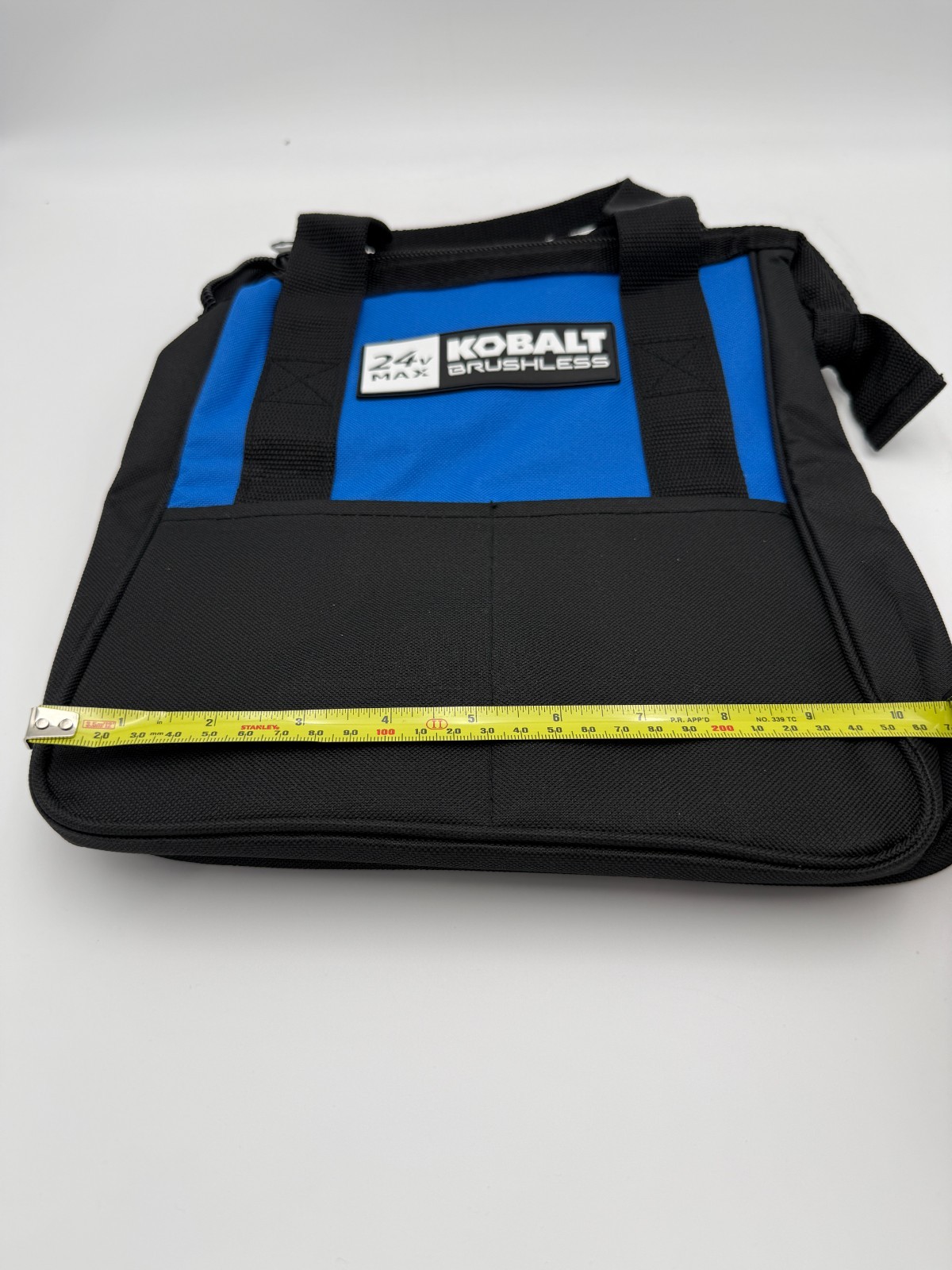 Blue Kobalt Heavy Duty Zipper Tool Bag with Handles 10″x13″x6″