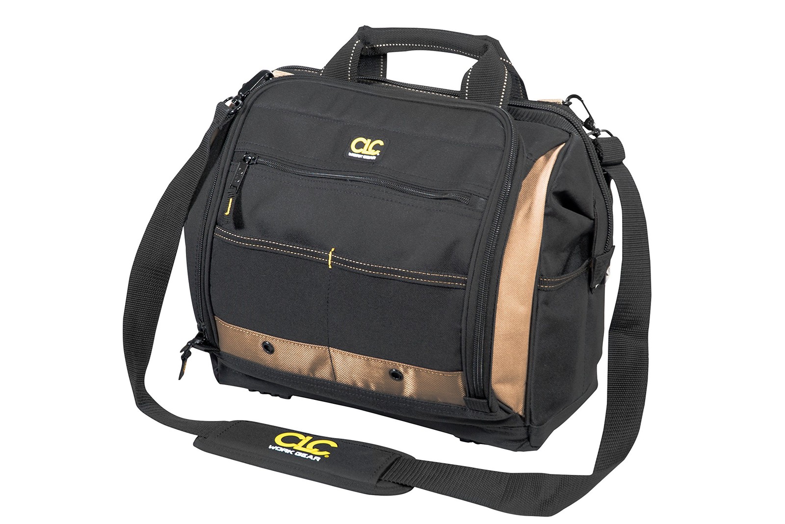CLC Custom Leathercraft 1537 Multi-Compartment Tool Carrier, 30 Pocket, 13 In.