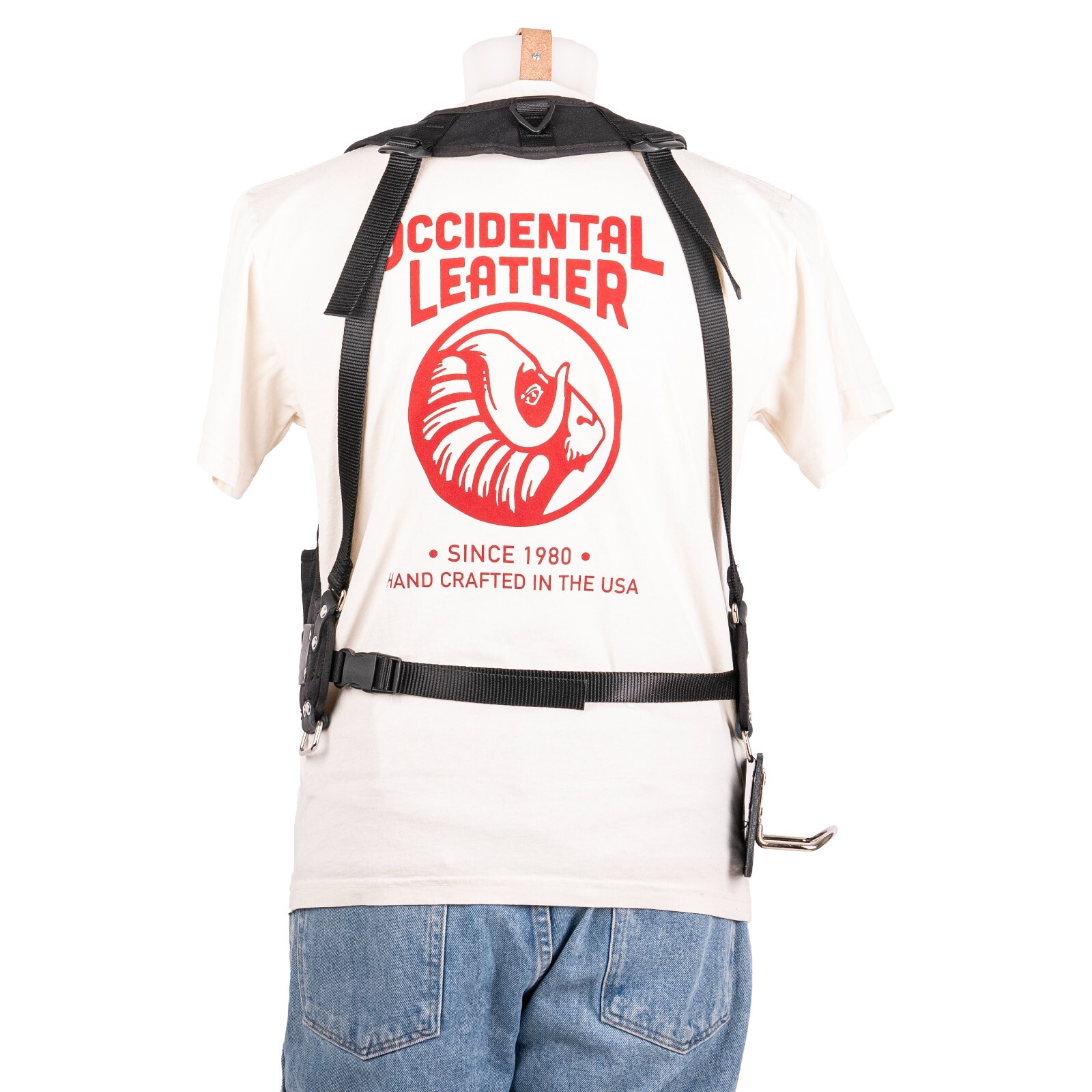Occidental Leather 2536 SM Builders’ Zip Vest Tool Carrying System