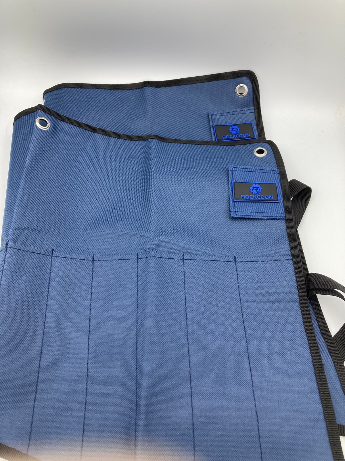 ROCKCOON 16 Pockets Wrench Roll Organizer, Rolled Tool Pouch Bag- 2 Pack