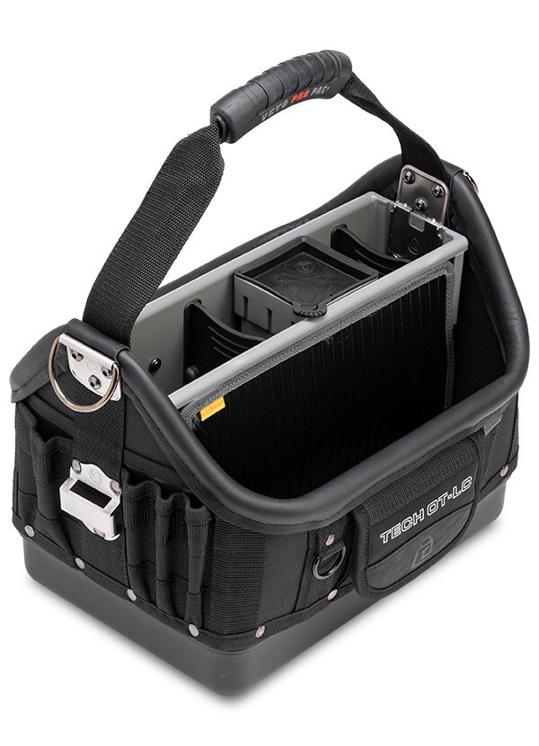 Veto Pro Pac TECH OT-LC BLACKOUT Open Top Tool Bag, VPP10790