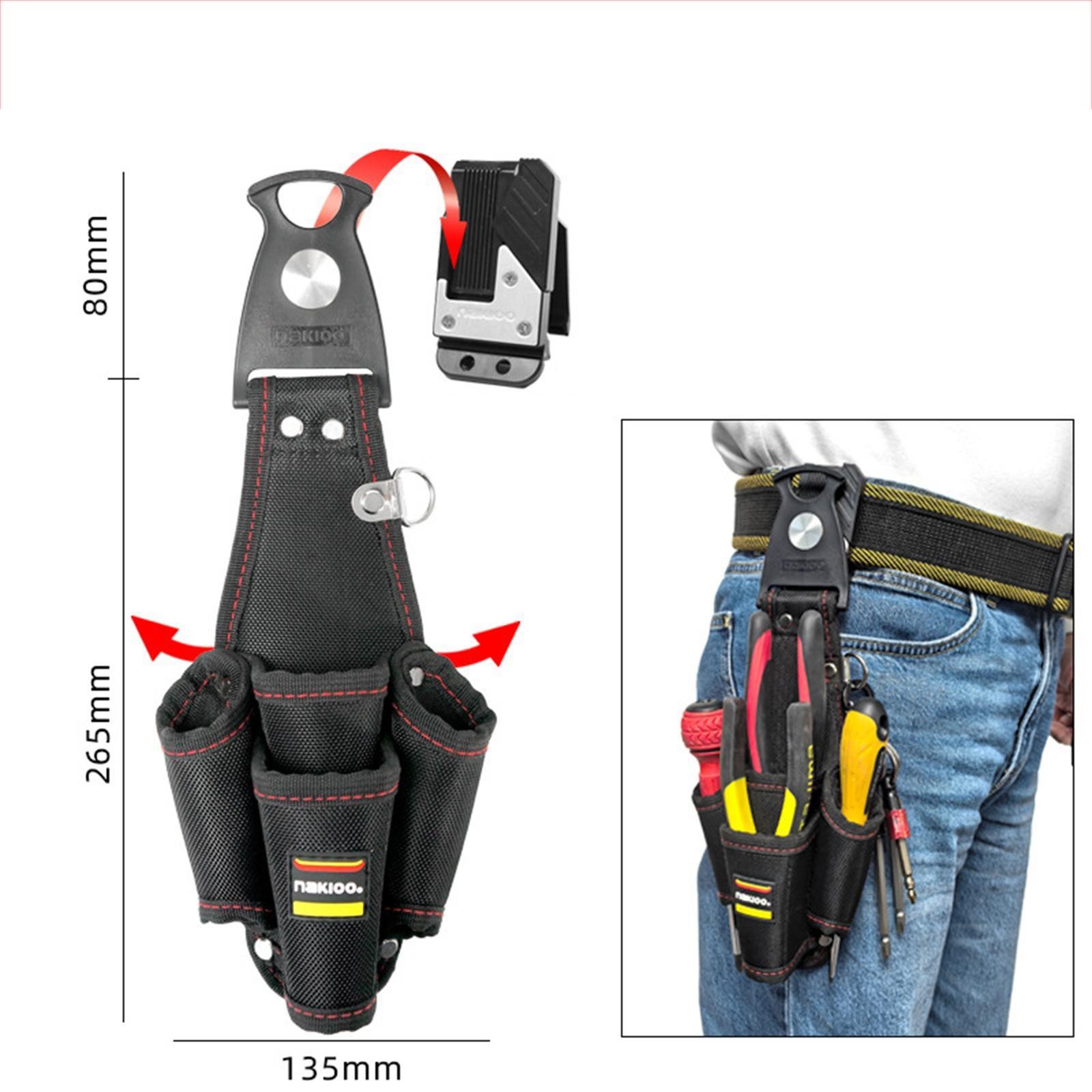 Tool Belt Electrician Tool Belt Multipurpose with Multi Pockets Utility Toolbelt