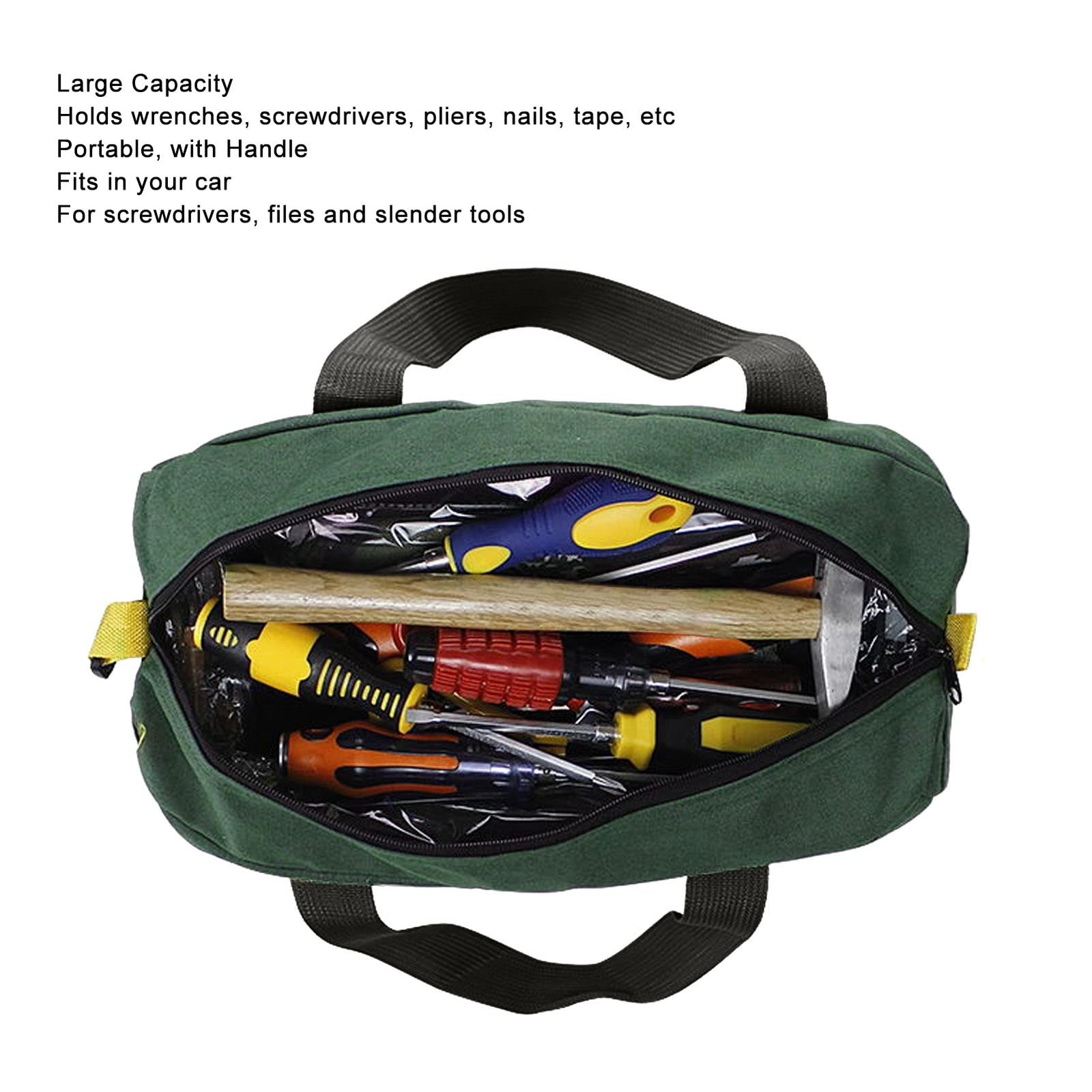 18 Inch Large Capacity Heavy Duty Multifunctional Tool Storage Bag Electrician
