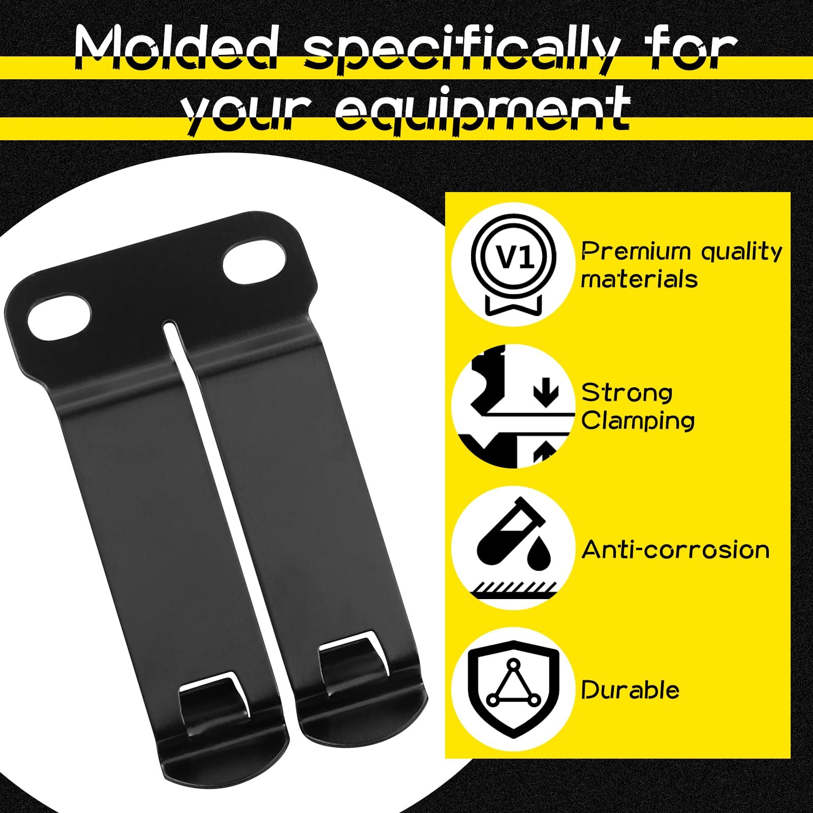 94 PCS DCC Monoblock Holster Sheath Belt Clip Kit with Screws Washers Metal