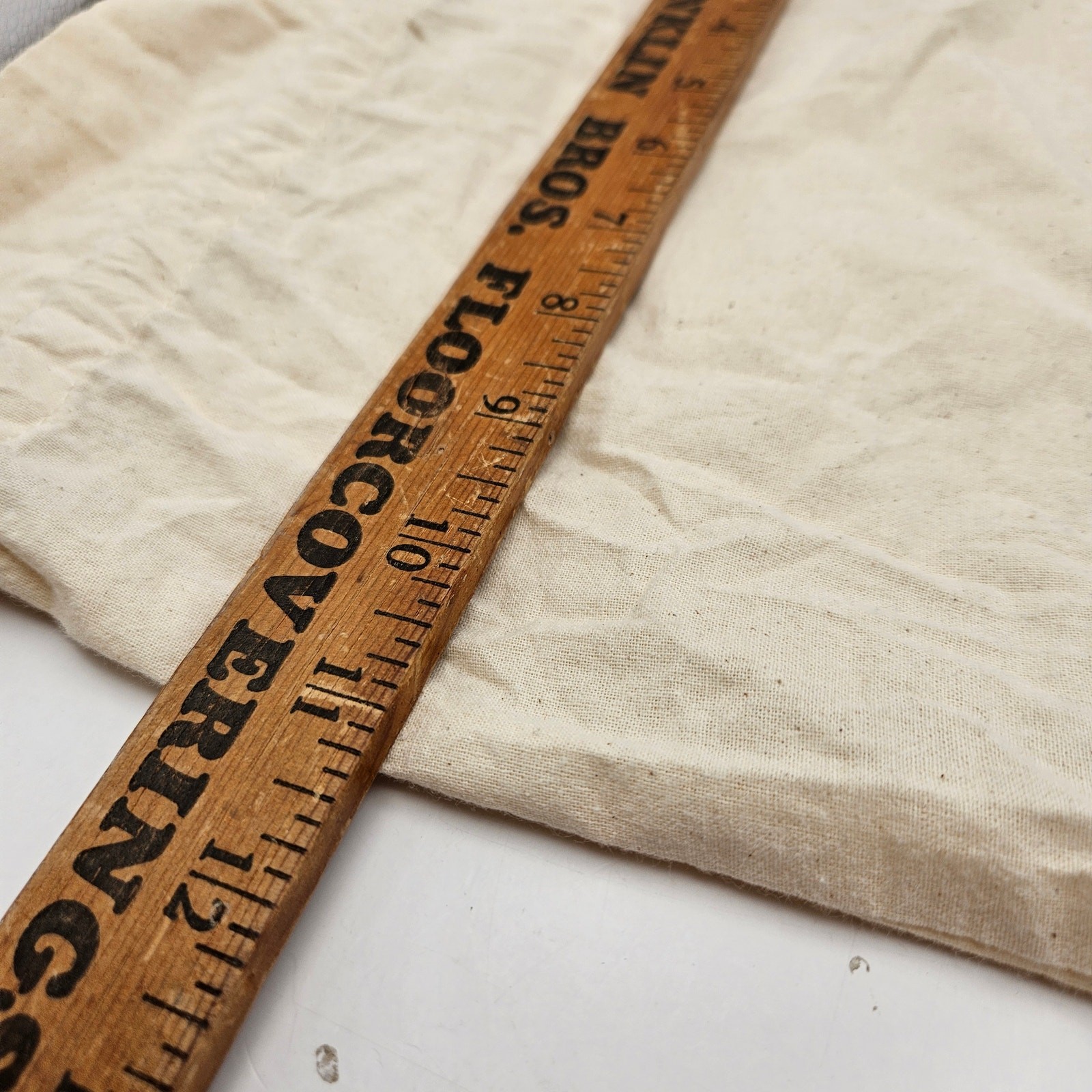 BLUE BOTTLE COFFEE COTTON DRAWSTRING STORAGE BAG NATURAL CANVAS TOTE POUCH 12X15