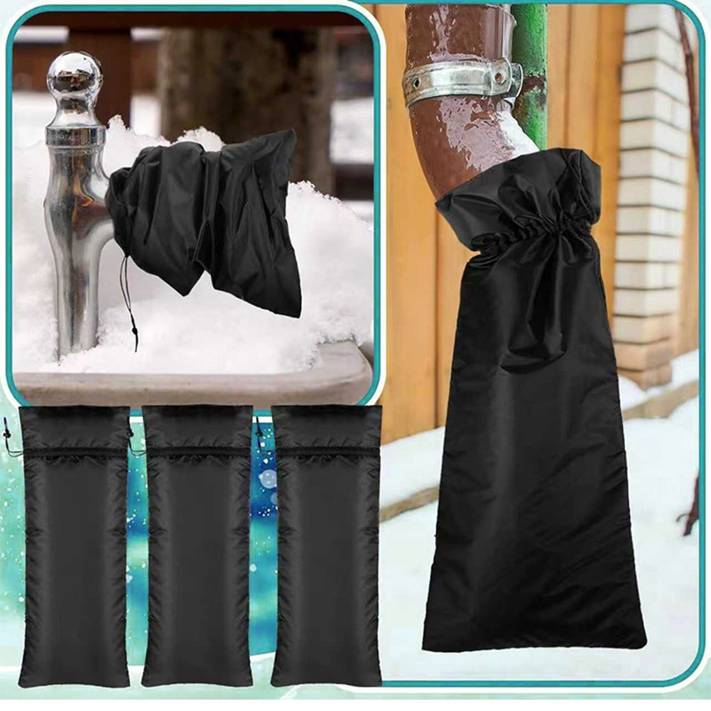 For Winter Protection Outdoor Faucet Cover 20x51cm Thick Waterproof Design