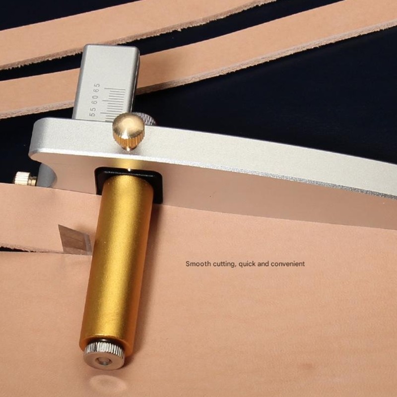 Excellent Metal Leather Slicing Device Adjustable To 6.5 Mm Heavy Fabrics