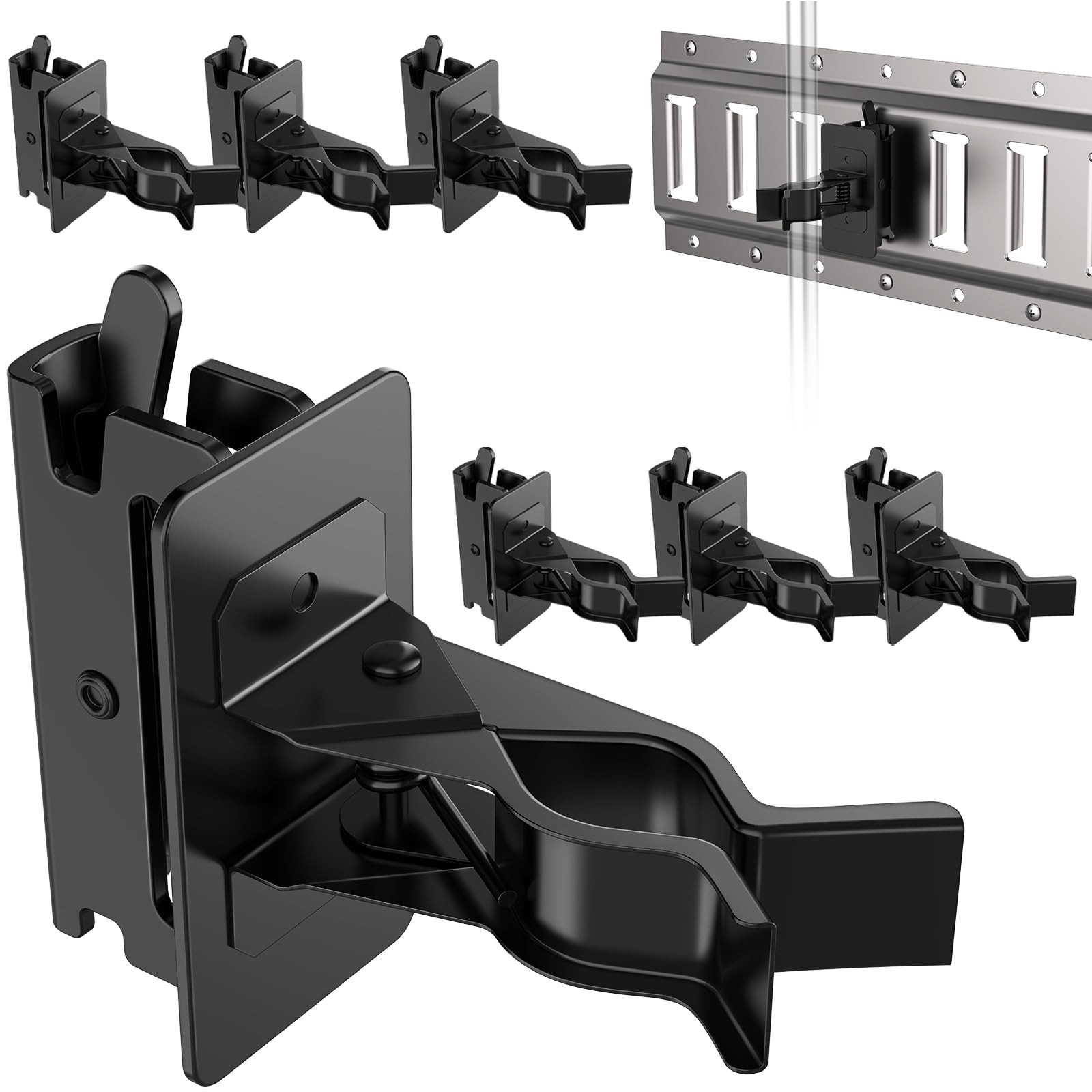 6pcs -Track Tool Holders Tool Stabilizer for -Track Enclosed Trailer Keep Rak…