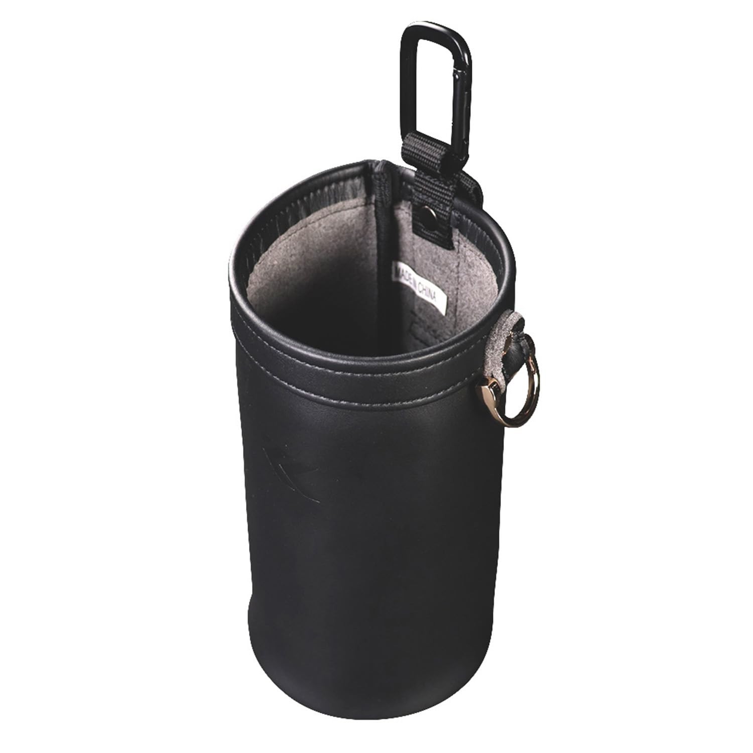 Fujiya Biscup Large Black Gold LIGHT PU LEATHER SERIES AB-51BG