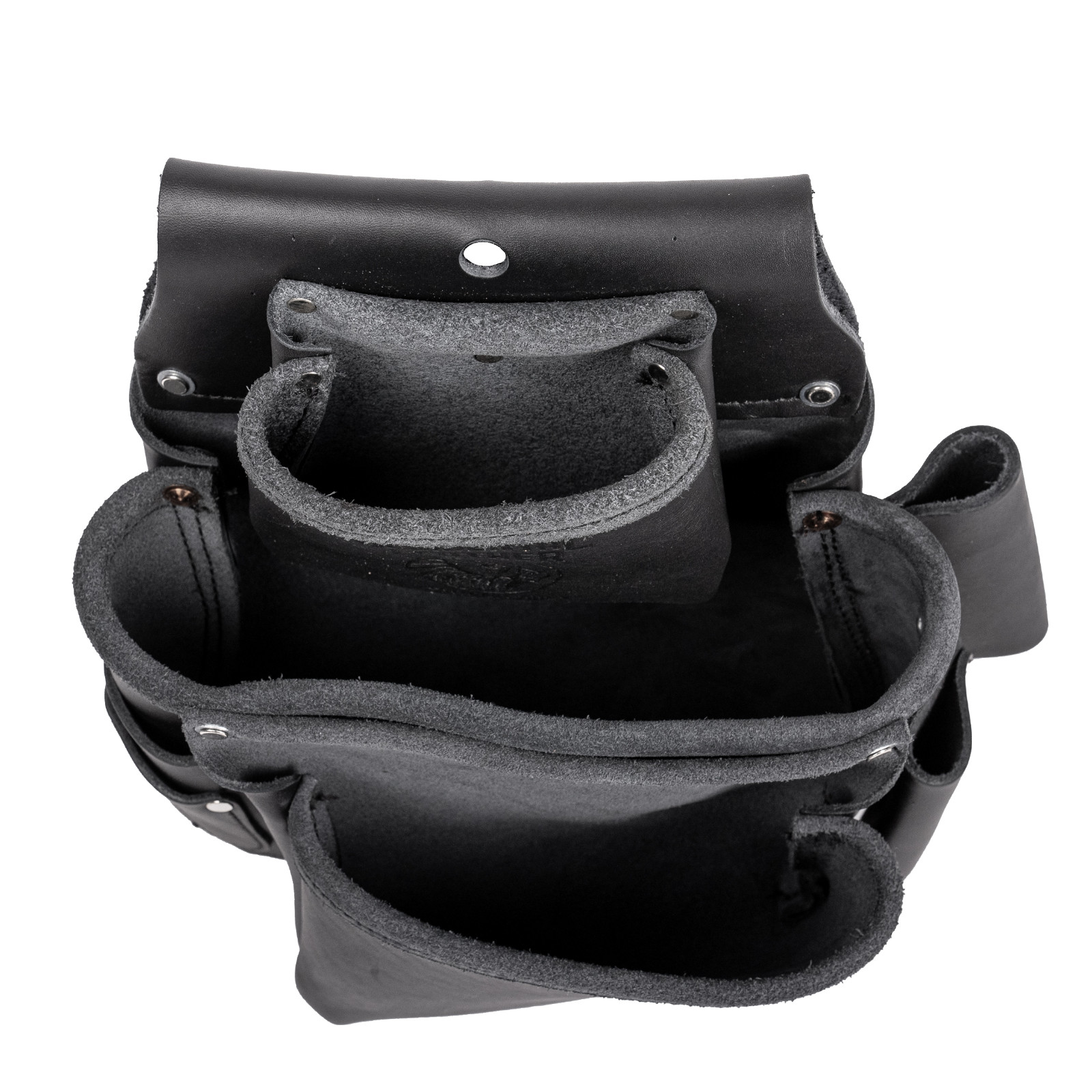 Occidental Leather UB5060 3 Pouch Pro Fastener Nails Screws Bag Ultra Black