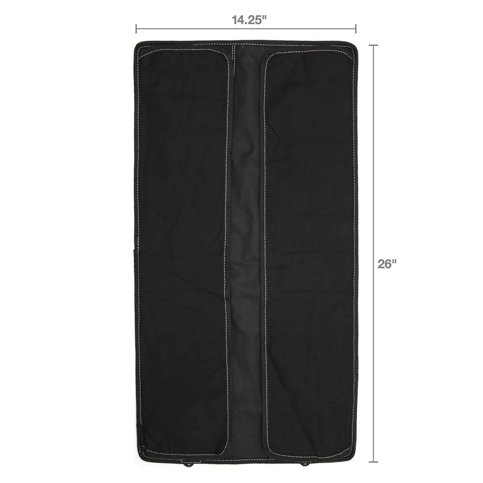Dickies Large Wrench/Screwdriver Organizer Roll for Mechanics, Large, Black