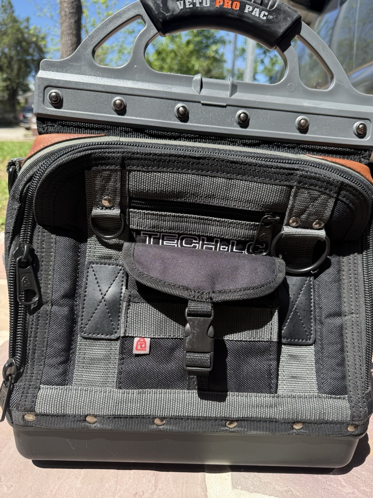 VETO PRO PAC TECH-LC Tool Bag – Gray TECH SERIES((SHIPS FAST))!!!