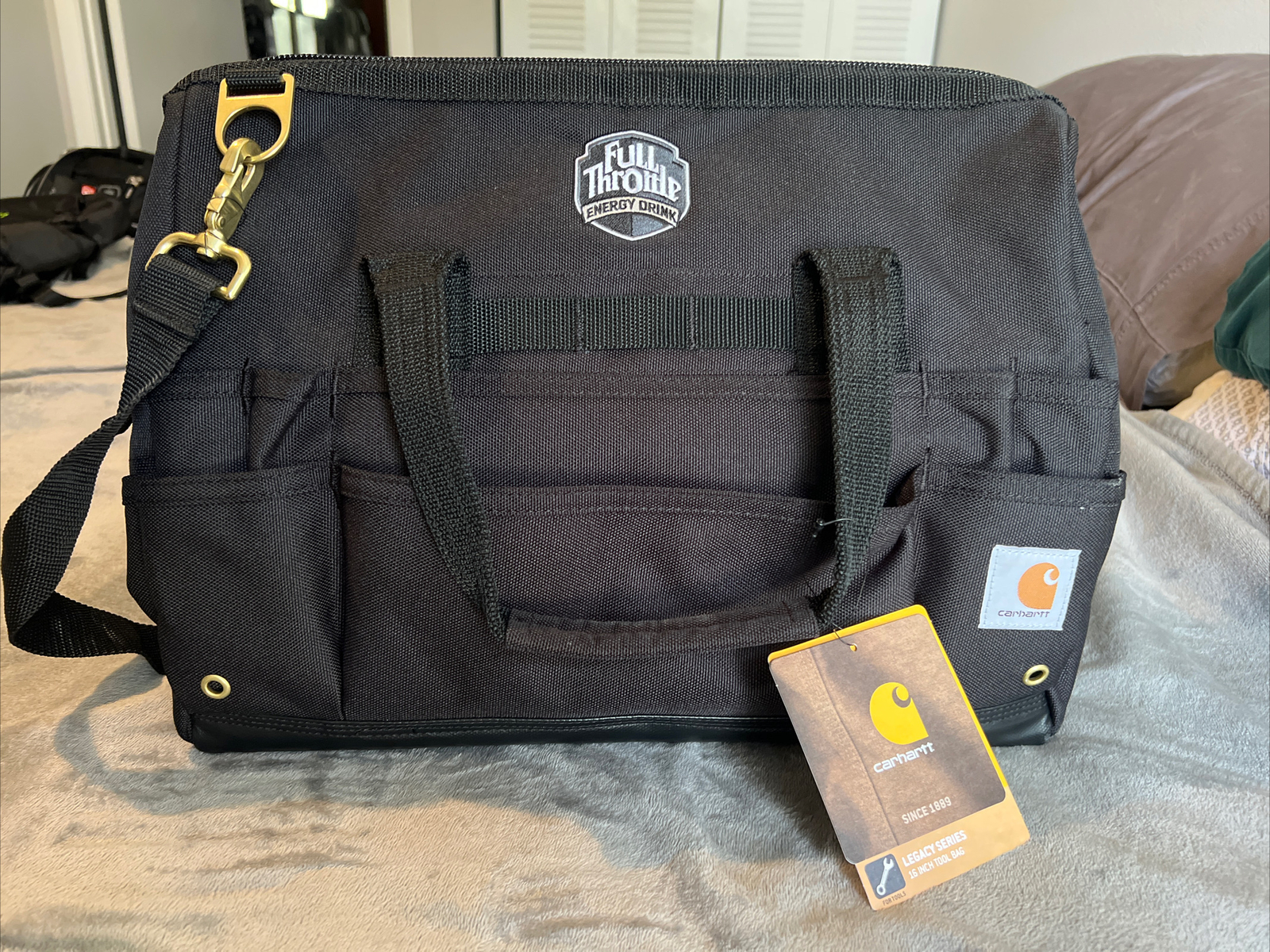 Full Throttle Carhartt Tool Bag | Black | Legacy Series