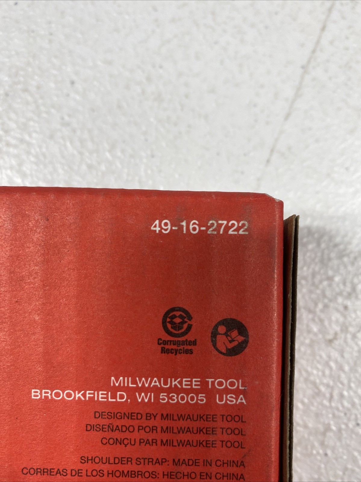 Milwaukee 49-16-2722 Shoulder Strap – Black