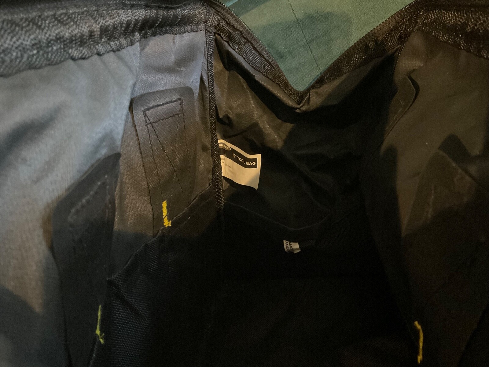 Voyager 12” Tool Bag 21 Pockets Portable Black Polyester Zipper New NOS NWT