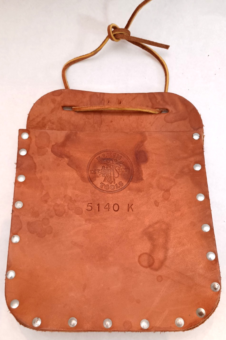 Klein Tools Strap Cowhide Leather Carrying/ Tool Pouch – 5140 K