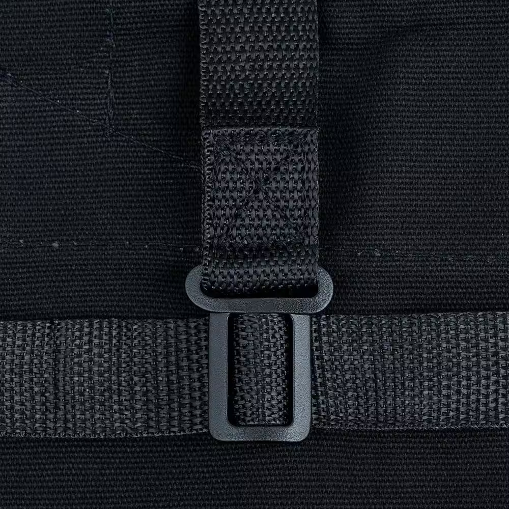 Husky 23 In. 16-Pocket Black Canvas Bib Tool Work Apron