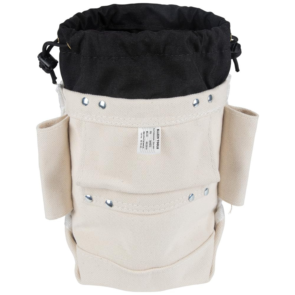 s 5416TCP Tool Bag, Extra Tall Top Closing Bolt Bag with 3-Inch Drawstring, Heav