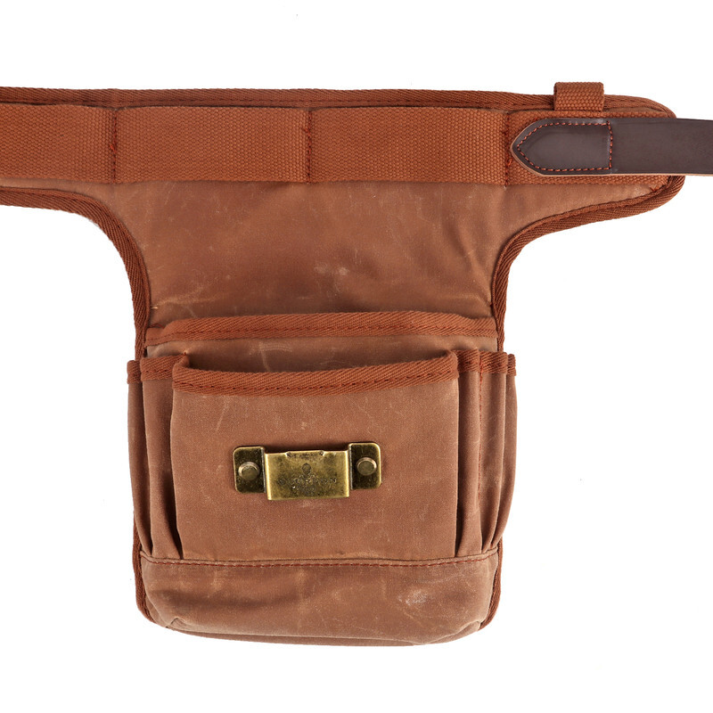 TOURBON Heavy Duty Workshop Tool Carry Suspender Bag Electrician Carpenter Pouch