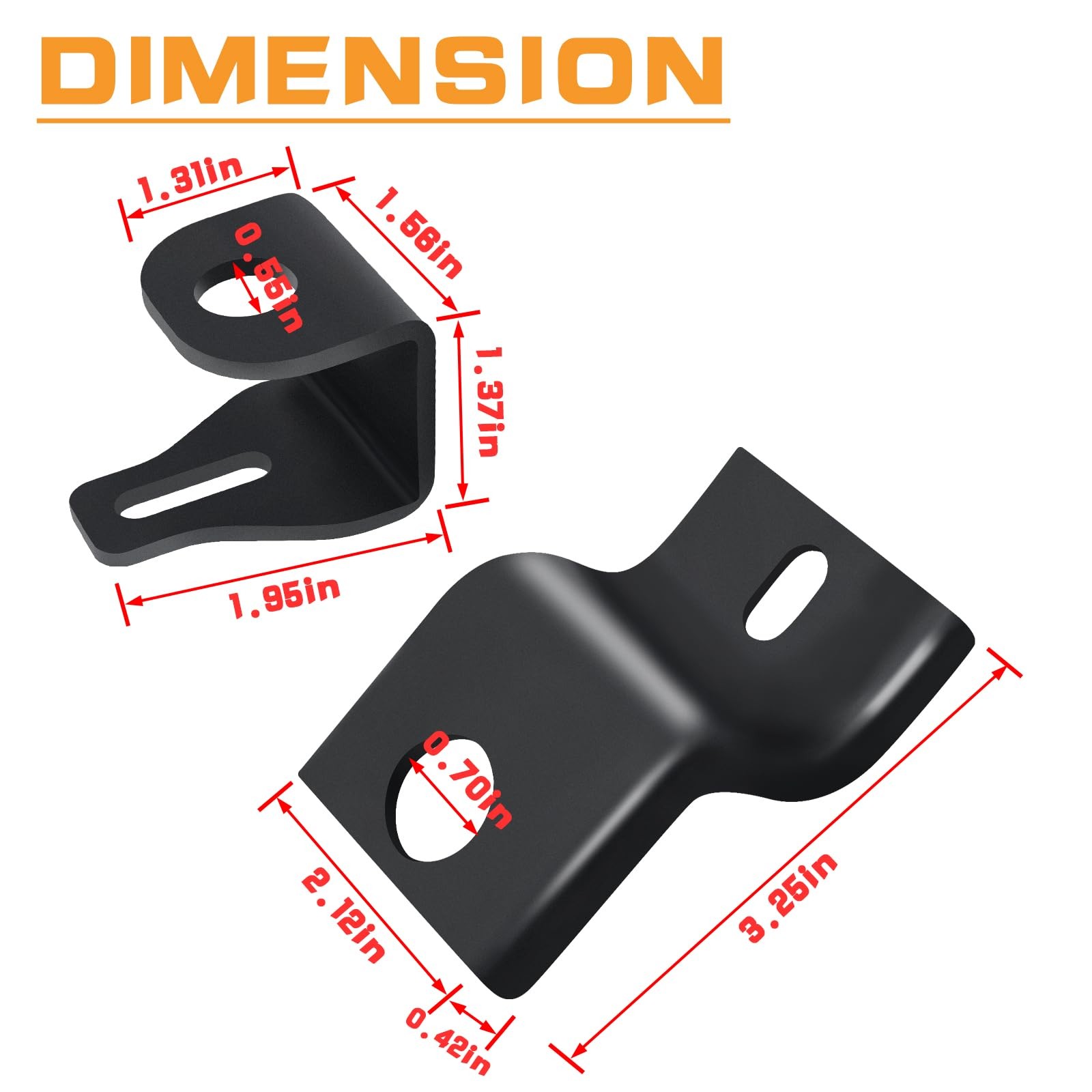 Saddlebag Lock Security Hardware Mounting Bracket Kit for Harley Road king/St…
