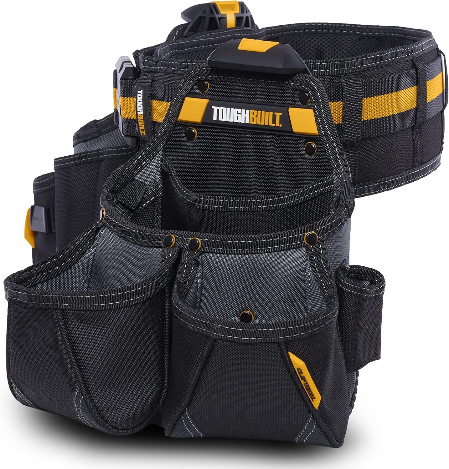 ToughBuilt Cliptech Series – 3-Piece Tradesman Tool Belt Set