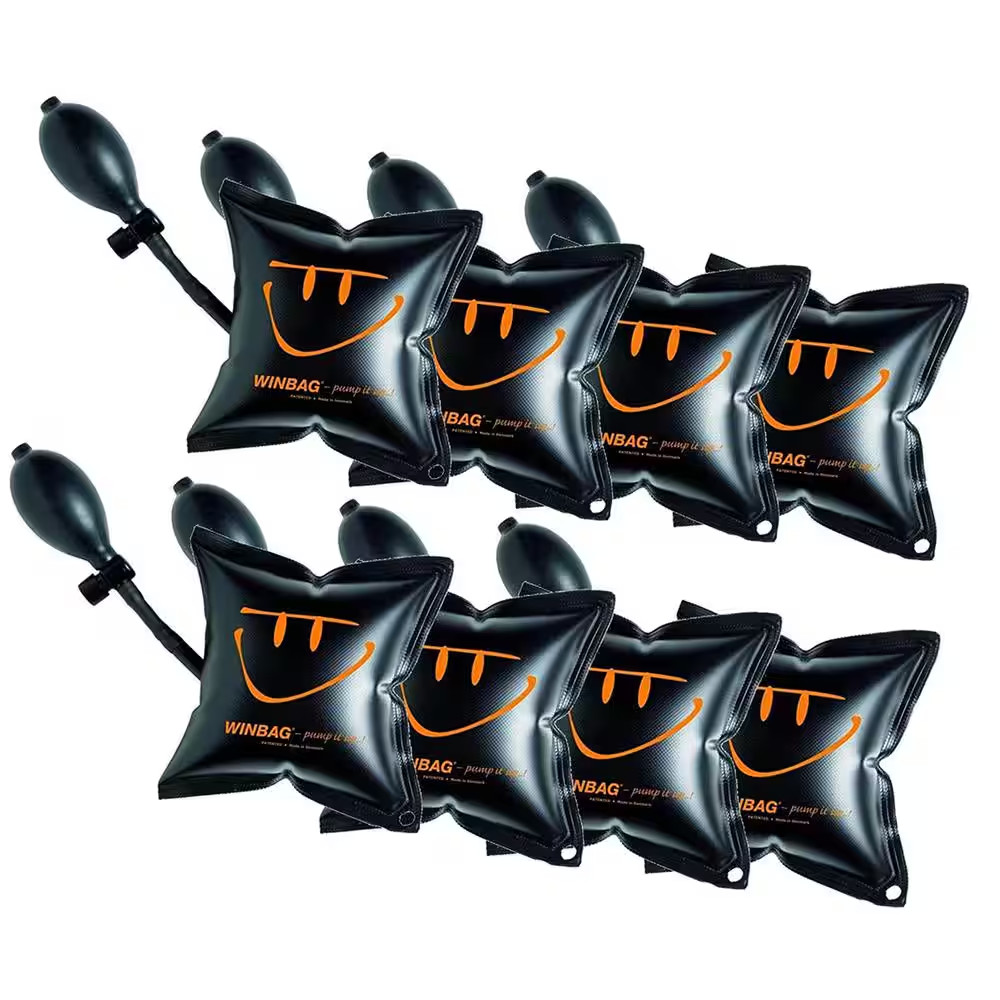 Original Patented Air Wedge and Leveling Tool. Lifts up to 300 Lb. (8-Pack)