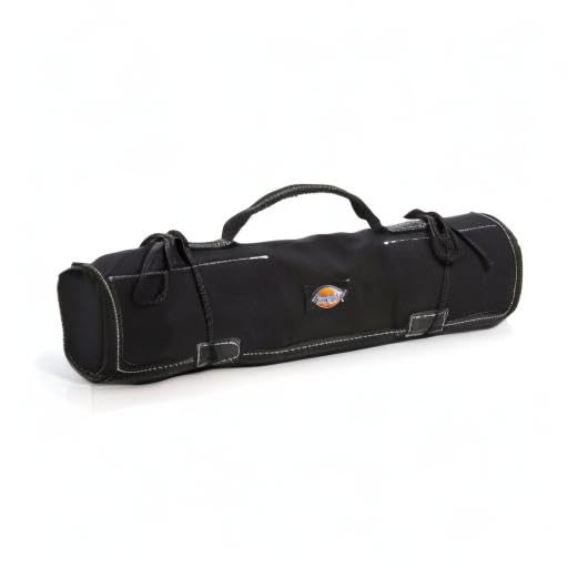 Dickies Large Wrench/Screwdriver Organizer Roll for Mechanics, Large, Black