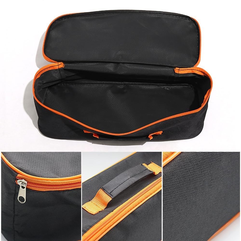 Open Top Tool Tote,Wide Mouth Open Power & Hand Tools Bags Organizer for Men Wom