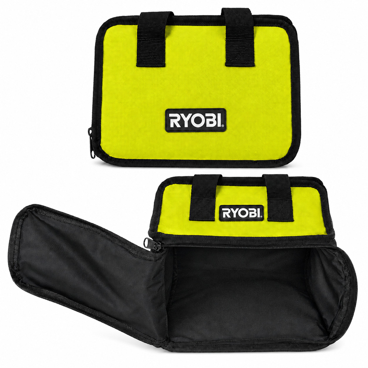 RYOBI Heavy-Duty Green Polyester Contractor Tool Storage Kit Bags 2-Pack Set NEW