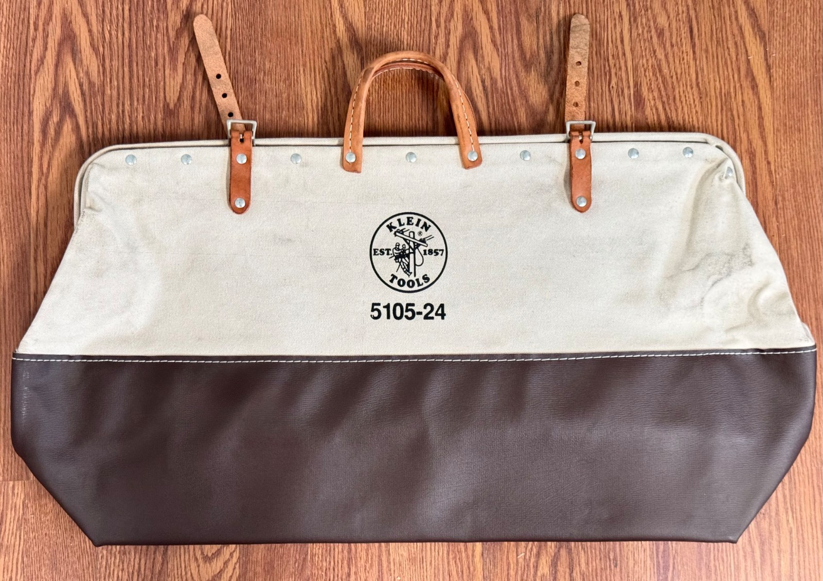 NEW Klein Tools 5105-24 High-Bottom Canvas Tool Bag 24″ ~ Free Shipping