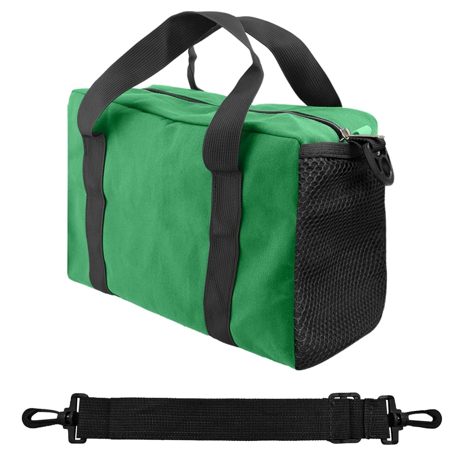 Wide Mouth Tool Bag – 14-Inch Canvas Organizer with Extra Carrying Convenience