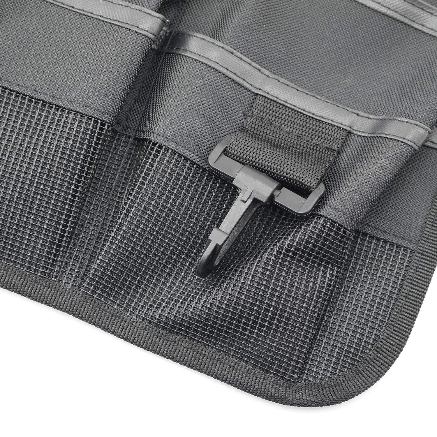 Gardening Tools Belt 13×9 inch Black Garden Waist Bag Organizer Work Apron