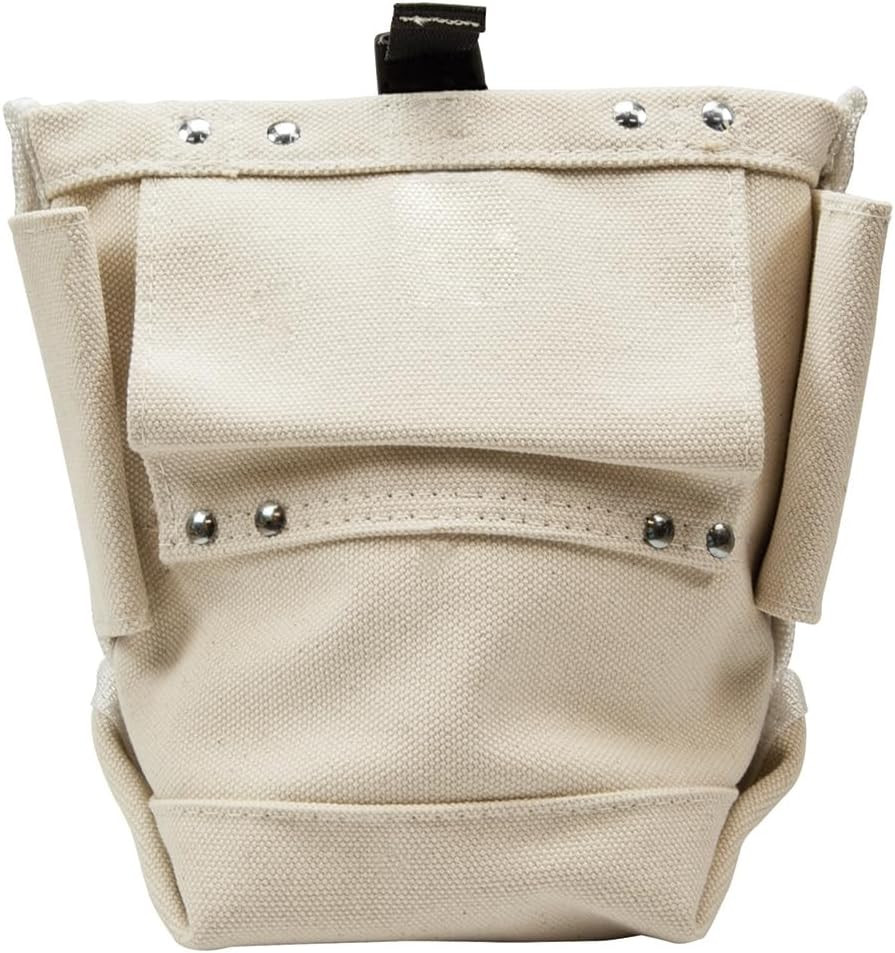 5416OCTO Tool Bag, Bull-Pin and Bolt Pouch, No. 4 Canvas with Tunnel Connection,
